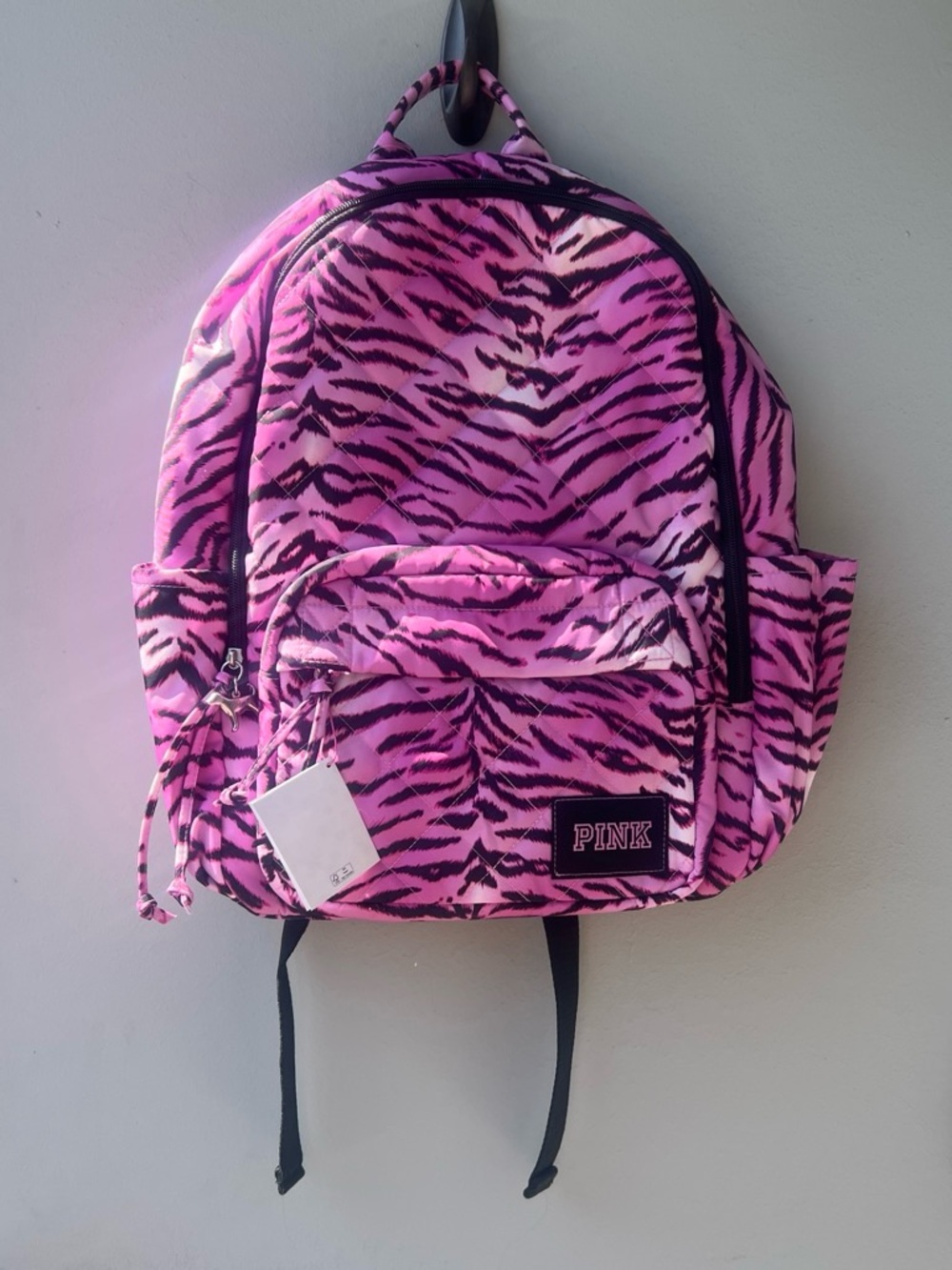 PINK Victoria's Secret Pink Zebra Print Backpack